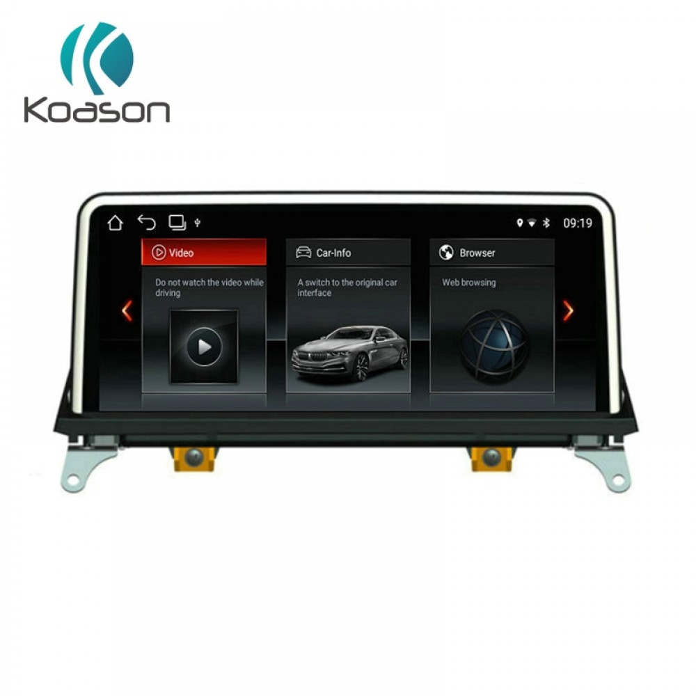 Koason 10.25HD Screen Android 8.1 Car audio Auto Video Media Stereo Player for BMW X5 X6 E70 E71 2011 - 2013 CIC GPS Navigation