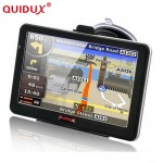 QUIDUX 7 inch Vehicle Windows CE V6.0 GPS Navigation Touch Screen Video Player 1080P Automobile Data Recorder FM transmitter