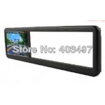 4.3 Inch GPS  Rearview Mirror with  bluetooth  AV IN 4GB load 3D MAP
