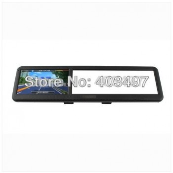4.3 Inch GPS  Rearview Mirror with  bluetooth  AV IN 4GB load 3D MAP