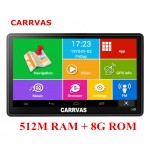 7 inch Capacitive Screen Car GPS Navigation Android WIFI AV IN 512Mb 8Gb Truck Vehicle Gps Navigator With Free Maps