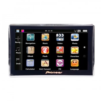 7 inch 800*480 Spain Bluetooth AVIN truck vehicle GPS Navigation MTK win CE 6.0 800Mhz FM DDR3 256M 8GB CE6.0 car gps navigator