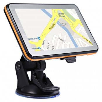 5 inch Windows CE 6.0 Vehicle GPS Navigation TFT LCD Touch Screen FM Radio Voice Guidance Multi-function Navigator Maps