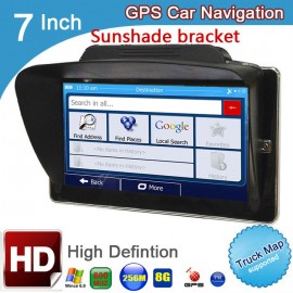 7 Spain Car truck vehicle GPS Navigation navigator 800Mhz FM DDR3 256M 8GB CE6.0 navitel/ espanol/uk/Europe/USA/spanish/France
