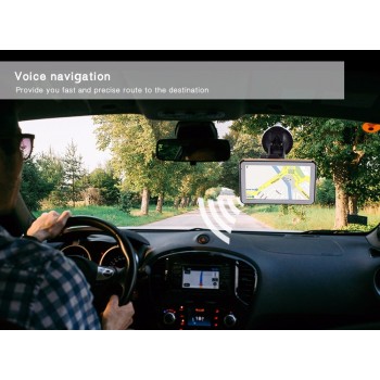 5inch Touch HD Car GPS Navigation FM Radio Europe Map USB TF Sat Nav Voice Guidance Truck Gps Navigators Auto Southeast Asia map