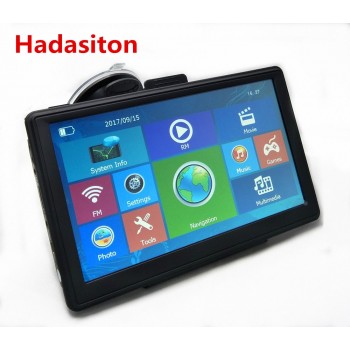 New 7 inch Capacitive Screen Car GPS Navigation SAT NAV CPU800M 8G +free new maps,wireless rearview camera optional