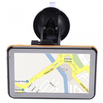 5 inch Car Vehicle GPS Navigation Voice Guidance Truck GPS Navigator Multifunction Free Maps FM Radio