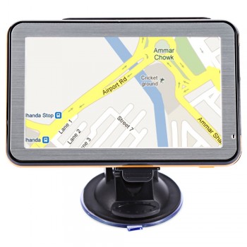 5 inch Truck Car Vehicle GPS Navigation TFT LCD Touch Screen CE 6.0 Voice Guidance GPS Navigator Multifunction With Free Maps