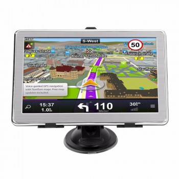 X8 7 Inch HD GPS Car Navigation 800MHz Car Truck GPS Navigation System 128M+8GB GPS Navigator Europe/America/Australia Maps
