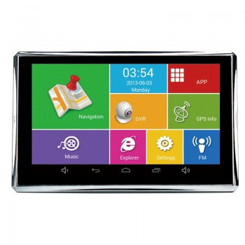 E-ACE 5 Inch Car GPS Navigation Android Capacitive Screen Bluetooth WIFI FM Truck Vehicle Auto Navigators Dashcam Sat Nav Map