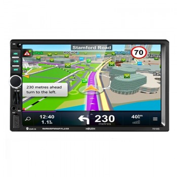 2 Din Car Multimedia Player+GPS Navigation+Camera Map+Frame 7 HD Touch Screen Bluetooth Autoradio MP4 MP5 Video Stereo Radio