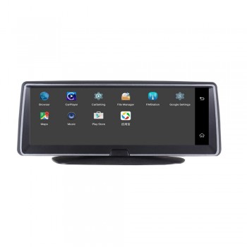 CARRVAS Car GPS Navigation DVR 4G ADAS HD 1080P 7.84 Android 5.1 Dashcam Video Recorder Dual Lens DVR Bluetooth Camera
