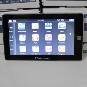 Free DHL shipping 7 inch HD Car truck GPS Navigation FM 4GB/128M DDR/800MHZ Newest Map for Russia/Spainish/ Europe/USA navigator