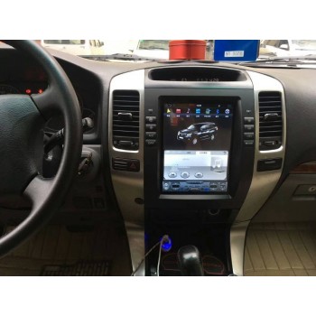 Big screen Vertical Tesla Style Android 7.1 Car DVD Player for Toyota Prado 120 land cruiser 2002- 2009 for Lexus GX470 NAVI IPS