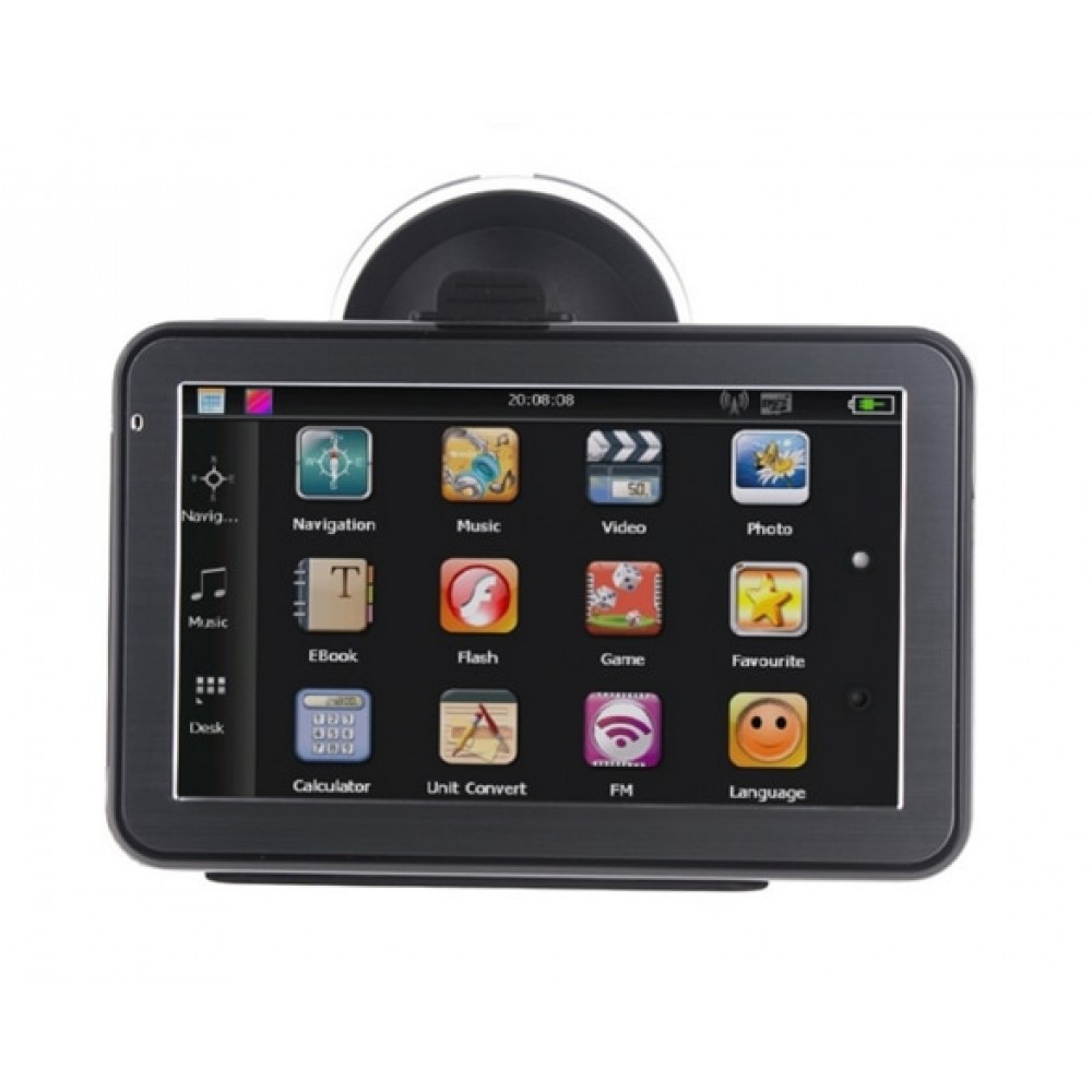 KMDRIVE 5 inch Car GPS Navigation 256M/8G Bundle free maps