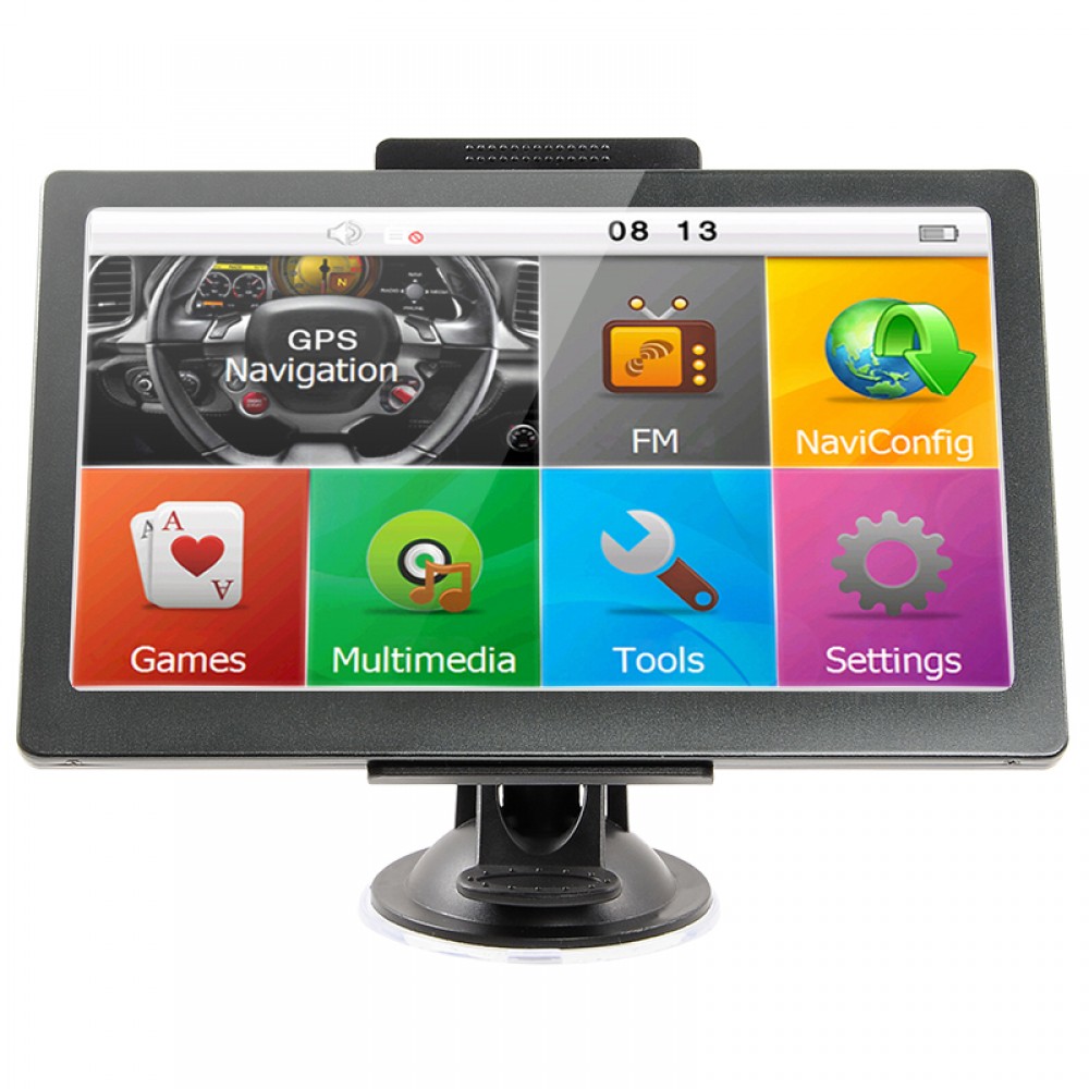 New 7 inch Car Truck GPS Navigation 8GB support Russia/EU/Namp;South America/Asia/Africa/AU NZ Maps
