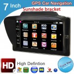 7 inch HD Car GPS Navigation FM 8GB/256M DDR/800MHZ Map Free Upgrade Spain/ Europe/USA+Canada/Israel Truck gps Sat navigator