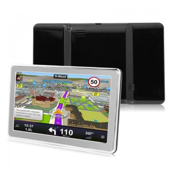 X8 7 Inch Touch Screen Ultra Thin Car Truck GPS Navigation System Portable 8GB GPS Navigator Vehicle GPS Accessories
