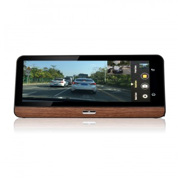 Udricare 8 inch 4G GPS Android 5.1 WiFi Bluetooth 4G SIM Card Dashboard GPS 1080P DVR Dual Lens Rear View Camera Video Recorder