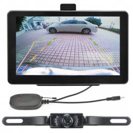 7 Car GPS Navigation+Wireless Reverse Camera 128M/8G Bluetooth AV-IN
