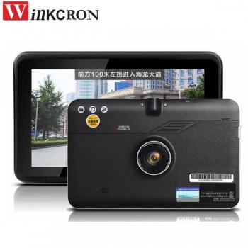 Car Dash Cam DVR Camera 7 Touch GPS Navigation Android 4.42 Built in 16GB DVR Digital Video Recorder WiFi Free Map