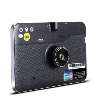 Car Dash Cam DVR Camera 7 Touch GPS Navigation Android 4.42 Built in 16GB DVR Digital Video Recorder WiFi Free Map