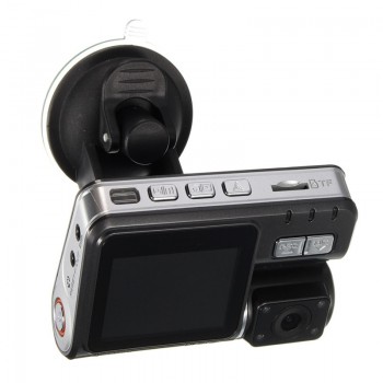 Dual Lens Car DVR Camera I1000 Full HD 1080P 2.0LCD Dash Cam+8 IR LED Light Night Vision H.264 Rotatable Lens Video Recorder