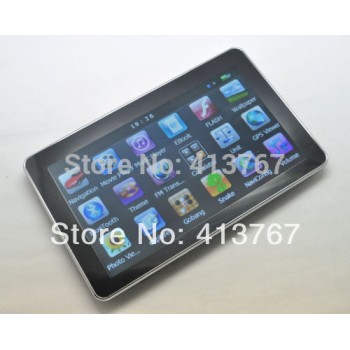 7 Car GPS Navigation + Wireless Reverse Camera Bluetooth AV-IN New  Map 4GB POI