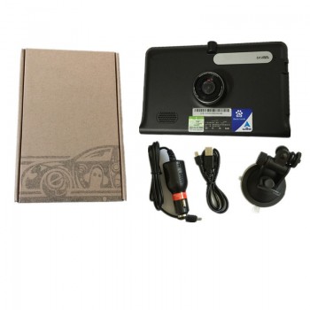Udricare 7 inch GPS Android WiFi Car Truck GPS Navigation DVR Video Recorder FM Transmit Internet Google Play Tablet Pad GPS DVR