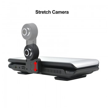 E-ACE Car DVR GPS 4G Navigation Tracker 6.86 Android 5.1 Car Camera WIFI 1080P ADAS Video Recorder For Car Tourism Navigators