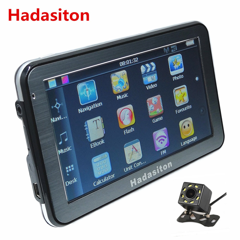Car GPS Navigation Sat nav 5 inch touch screen 128M/8G,Optional Bluetooth AV-INamp;Wireless rearview camera