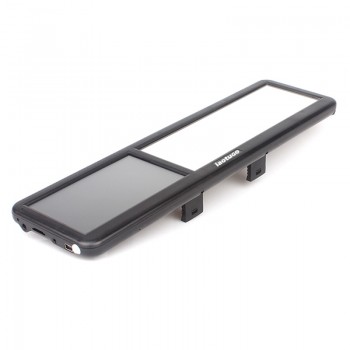 iaotuGo Rear View Mirror car GPS, 4.3 inch MTK navigator, wince 6.0 , bluetooth, AV-in , FM,4G, free maps and free shipping