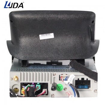 LJDA 2 din 7 inch Android 6.0 Car DVD Player for Peugeot 307 2007-2011 GPS Navigation Bluetooth USB Multimedia Free Map FM Radio
