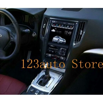 12.1 Vertical Tesla Style Android 7.1 auto Car DVD GPS player for infiniti G37 G35 G25 G37S radio audio stereo 2G RAM 32G ROM