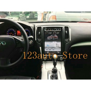 12.1 Vertical Tesla Style Android 7.1 auto Car DVD GPS player for infiniti G37 G35 G25 G37S radio audio stereo 2G RAM 32G ROM