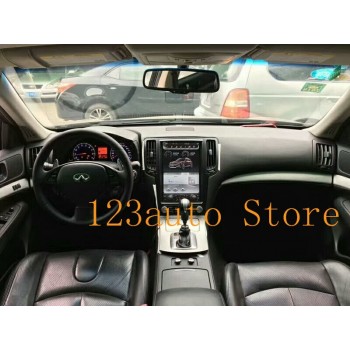 12.1 Vertical Tesla Style Android 7.1 auto Car DVD GPS player for infiniti G37 G35 G25 G37S radio audio stereo 2G RAM 32G ROM