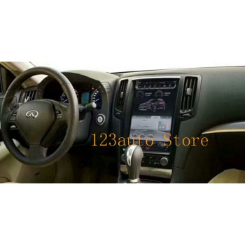 12.1 Vertical Tesla Style Android 7.1 auto Car DVD GPS player for infiniti G37 G35 G25 G37S radio audio stereo 2G RAM 32G ROM
