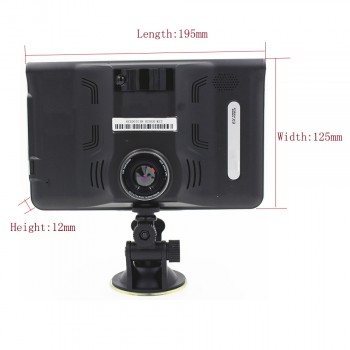 Anfilite GPS Navigation 7 Inch Android 4.4 16GB/512MB Truck Car GPS Navigator Tablet PC Car Radar Detector Car DVR navitel Map