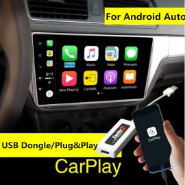 12V USB Bluetooth Dongle Car Navigation Player Apple Carplay Dongle for Apple iOS CarPlay Android Auto Car Player Car Styling