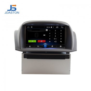 JDASTON Android 6.0 Car DVD Player For Ford Fiesta Multimedia Radio GPS Navigation Stereo Headunit WIFI Autoaudio Steering Wheel