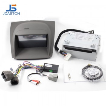 JDASTON Android 6.0 Car DVD Player For Ford Fiesta Multimedia Radio GPS Navigation Stereo Headunit WIFI Autoaudio Steering Wheel