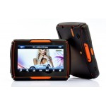 Waterproof motorcycle gps navigator 4.3 inch