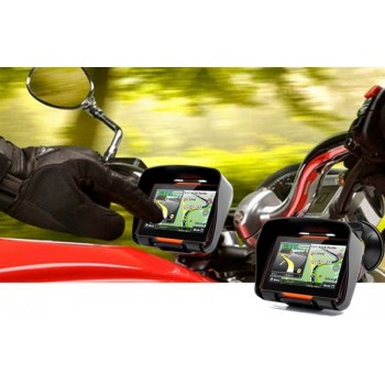 Waterproof motorcycle gps navigator 4.3 inch