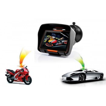 Waterproof motorcycle gps navigator 4.3 inch