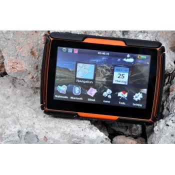 Waterproof motorcycle gps navigator 4.3 inch