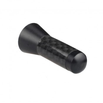 Universal Car Accessory Radio FM AM Signal Short Carbon Fiber Antenna 3.5cm@11107