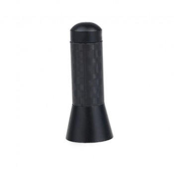 Universal Car Accessory Radio FM AM Signal Short Carbon Fiber Antenna 3.5cm@11107
