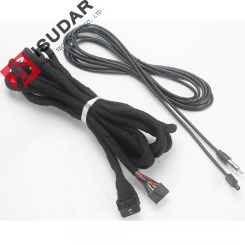 Isudar Extension Cable For ISUDAR/BMW car series  Car DVD, this item just fit for ISUDAR DVD