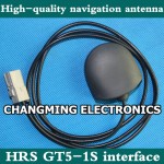 High-quality HRS GT5-1S interface DVD navigation GPS antenna installed in front of 1 meter long 3M glue(Free Shipping)1PCS