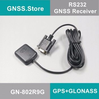 free shipping 5V rs232 DB9 RS-232 GPS glonass receiver Antenna  Gnss  Chip Module Design,NMEA0183.